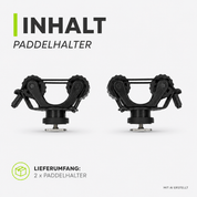 Paddle holders (2x)