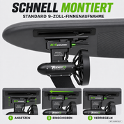 Supfix SpinX motor + 4 or 8 h battery + remote control