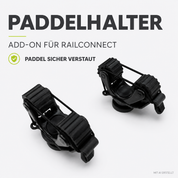 Paddle holders (2x)