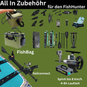 SUPFIX FISH-HUNTER Anglerboard – stabiles Fishing SUP mit Sitzsystem