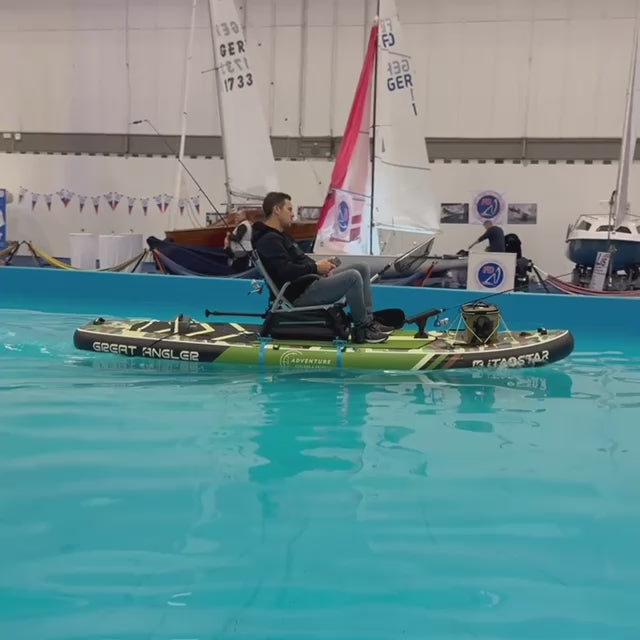 SUPFIX FISH-HUNTER Anglerboard – stabiles Fishing SUP mit Sitzsystem