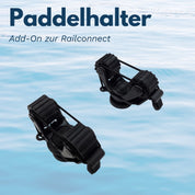 Paddelhalter für Railconnect